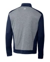 Penn State Nittany Lions Cutter & Buck Replay Half-Zip Liberty Navy Mannequin Back Thumbnail Image