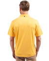 UC Davis Alumni Cutter & Buck Forge Recycled Four-Way Stretch Mens Polo College Gold Heather Back Thumbnail Image