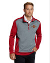 View image 1: Iowa State Cyclones Cutter & Buck Replay Half-Zip Cardinal Red Front
