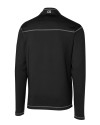 Nebraska Cornhuskers Cutter & Buck Evergreen Reversible Overknit Black Mannequin Back Thumbnail Image