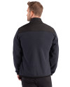 North Carolina Central Eagles Cutter & Buck Hunts Point Recycled Fleece Mens Hybrid Full Zip Jacket
 Black Back Thumbnail Image