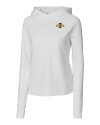 Iowa State Cyclones Cutter & Buck Womens Traverse Sweatshirt Hoodie White Mannequin Thumbnail Image
