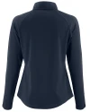 Navy Midshipmen Cutter & Buck Prospect Recycled Featherlight Stretch Womens Quarter Zip Navy Blue Mannequin Back Thumbnail Image