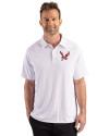 Eastern Washington Eagles Cutter & Buck Prospect Recycled Featherlight Stretch Mens Sport Polo White Front Thumbnail Image