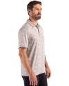 Florida Gators Cutter & Buck Coastline Recycled Double Peached Camo Print Mens Polo CONCRETE Side Thumbnail Image