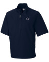 Penn State Nittany Lions Cutter & Buck Mens Short Sleeve Summit Half-Zip Navy Blue Mannequin Thumbnail Image