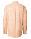 Pitt Panthers Cutter & Buck Mens Long Sleeve Epic Easy Care Tattersall College Gold Mannequin Back Thumbnail Image