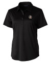 Florida State Seminoles Cutter & Buck Prospect Eco Textured Stretch Recycled Womens Short Sleeve Polo Black Mannequin Thumbnail Image