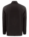 Virginia Tech Hokies Cutter & Buck Prospect Recycled Featherlight Stretch Mens Quarter Zip Black Mannequin Back Thumbnail Image