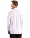 Missouri Tigers Cutter & Buck Prospect Recycled Featherlight Stretch Mens Quarter Zip White Back Thumbnail Image