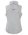 Los Angeles Chargers Mono Cutter & Buck Charter Recycled Packable Womens Full Zip Vest Polished Medium Gray Mannequin Back Thumbnail Image