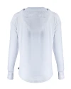 Texas Tech Red Raiders Alumni Cutter & Buck Daybreak Recycled Womens Half Zip Hooded Pullover White Mannequin Back Thumbnail Image