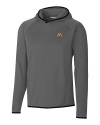 Minnesota Golden Gophers Cutter & Buck Mens Traverse Hoodie Elemental Grey Mannequin Thumbnail Image
