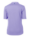 Los Angeles Chargers Mono Cutter & Buck Virtue Recycled Featherlight Pique Womens Polo Hyacinth Mannequin Back Thumbnail Image