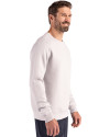 Los Angeles Chargers Mono Cutter & Buck Roam Recycled Buttery-Soft Knit Mens Crew Neck Pullover Solitare Side Thumbnail Image