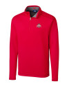 Ohio State Buckeyes - Cutter & Buck Big & Tall L/S Evergreen Reversible Overknit Red Mannequin Thumbnail Image