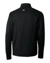 Stanford Cardinal  Cutter & Buck Shaw Hybrid Half Zip Black Mannequin Back Thumbnail Image