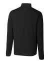 Baylor Bears Cutter & Buck Advantage Mens Zip Mock Black Mannequin Back Thumbnail Image