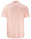 Houston Astros City Connect- Cutter & Buck Pike Recycled Fern Print Mens Polo College Orange Mannequin Back Thumbnail Image