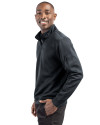 Ellsworth Clique Lift Solution-dyed Performance Unisex Half Zip Sweatshirt Black Side Thumbnail Image