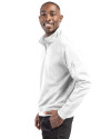 Ellsworth Clique Lift Solution-dyed Performance Unisex Half Zip Sweatshirt White Side Thumbnail Image