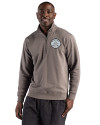 Ellsworth Clique Drive Recycled Unisex Quarter Zip Sweatshirt Pistol Front Thumbnail Image