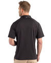 Texas Tech Red Raiders Alumni Cutter & Buck Prospect Recycled Featherlight Stretch Mens Sport Polo Black Back Thumbnail Image