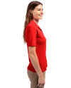 Texas Tech Red Raiders Alumni Cutter & Buck Virtue Recycled Featherlight Pique Womens Polo Red Side Thumbnail Image