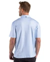 Tennessee Titans -  Cutter & Buck Pike Recycled Lattice Print Mens Polo Atlas Light Blue Back Thumbnail Image