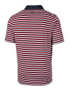 Boston Red Sox Cutter & Buck Big & Tall Forge Polo Multi Stripe Cardinal Red Mannequin Back Thumbnail Image