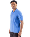 Cutter & Buck Virtue Recycled Heathered Featherlight Pique Mens Pocket Polo Chelan Heather Side Thumbnail Image
