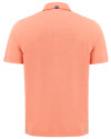 Cutter & Buck Virtue Recycled Heathered Featherlight Pique Mens Pocket Polo College Orange Heather Mannequin Back Thumbnail Image
