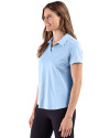 Cutter & Buck Virtue Recycled Heathered Featherlight Pique Womens Polo Atlas Heather Side Thumbnail Image