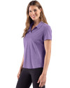 Cutter & Buck Virtue Recycled Heathered Featherlight Pique Womens Polo College Purple Heather Side Thumbnail Image