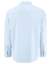 View image 5: Cutter & Buck Skyline End on End Recycled Long Sleeve Mens Dress Shirt  Atlas Light Blue Mannequin Back