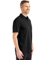 Northwestern Wildcats- Cutter & Buck Advantage Refresh Recycled Cotton-Blend Pique Mens Big & Tall Polo Black Side Thumbnail Image