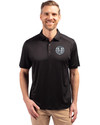 View image 1: Alabama State Senate Cutter & Buck Forge Recycled Four-Way Stretch Mens Big & Tall Polo Black Front
