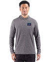 Arizona Diamondbacks City Connect- Cutter & Buck Adapt Recycled Soft Knit Stripe Mens Hooded Pullover Black Heather Front Thumbnail Image