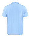 Cutter & Buck Coastline Recycled Double Peached Mens Big & Tall Polo Atlas Light Blue Mannequin Back Thumbnail Image