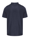Cutter & Buck Coastline Recycled Double Peached Mens Big & Tall Polo Navy Blue Mannequin Back Thumbnail Image