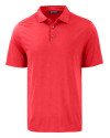 Cutter & Buck Coastline Recycled Double Peached Mens Big & Tall Polo Red Mannequin Thumbnail Image
