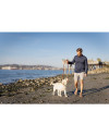 Cutter & Buck Coastline Recycled Double Peached Mens Big & Tall Hooded Pullover Navy Blue Lifestyle 3 Thumbnail Image