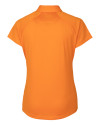 Baltimore Orioles Cutter & Buck Forge Stretch Womens Short Sleeve Polo Orange Burst Mannequin Back Thumbnail Image