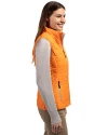 Baltimore Orioles Cutter & Buck Rainier PrimaLoft® Womens Eco Insulated Full Zip Puffer Vest Satsuma Side Thumbnail Image