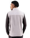 Chicago White Sox Cutter & Buck Woodland Epic Versatility Recycled Insulated Hybrid Fleece Mens Full Zip Vest Solitaire Back Thumbnail Image