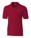 Los Angeles Angels Cutter & Buck Advantage Eco Tri-Blend Pique Mens Polo Chutney Mannequin Thumbnail Image