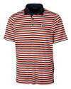 Houston Astros Cutter & Buck Mens Forge Polo Multi Stripe College Orange Mannequin Thumbnail Image