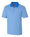 Los Angeles Dodgers Cutter & Buck Forge Tonal Stripe Stretch Mens Big and Tall Polo Digital Mannequin Thumbnail Image