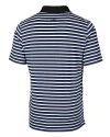 New York Mets Cutter & Buck Big & Tall Forge Polo Multi Stripe Tour Blue Mannequin Back Thumbnail Image