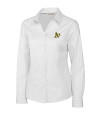 Athletics Cutter & Buck Epic Easy Care Fine Twill Womens Long Sleeve Dress Shirt White Mannequin Thumbnail Image